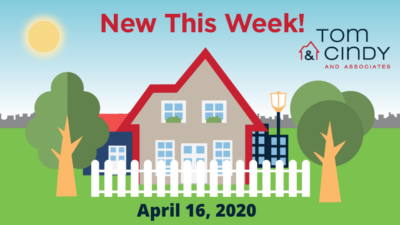 New this week April 16, 2020
